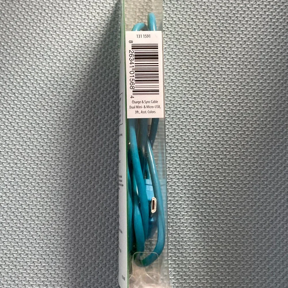 Dual Mini & Micro USB - 3 feet in length